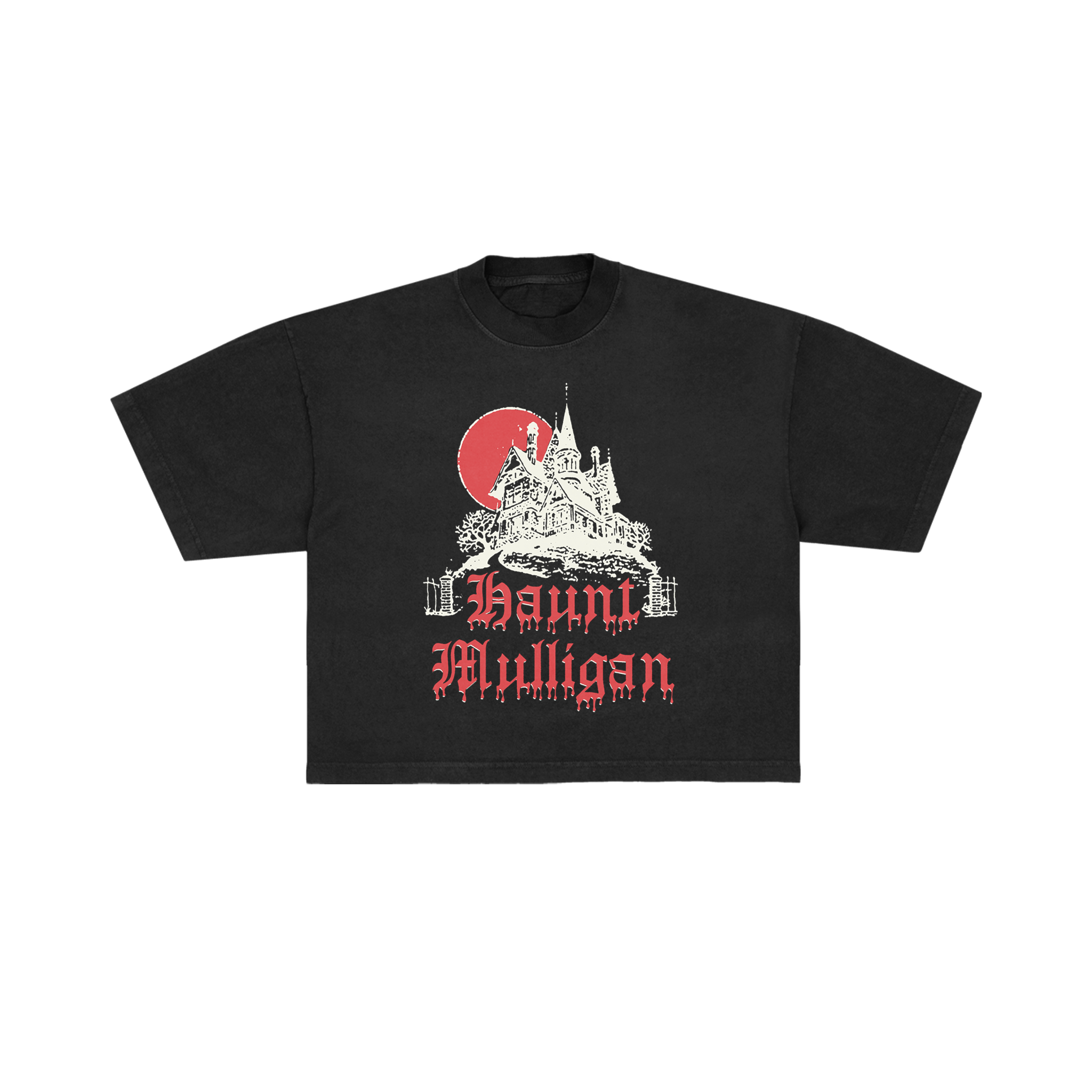 Haunted House Crop Tee – Hot Mulligan