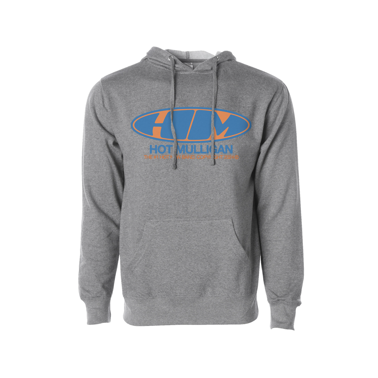 Oval Logo Grey Hoodie