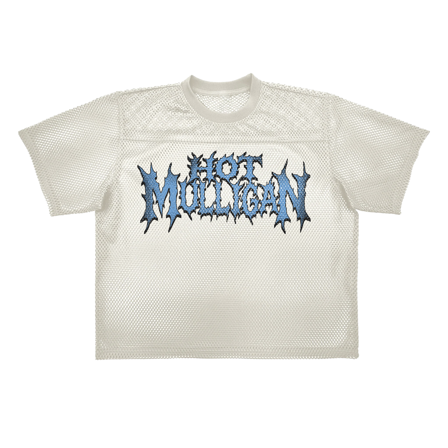 Metal Logo White Crop Jersey