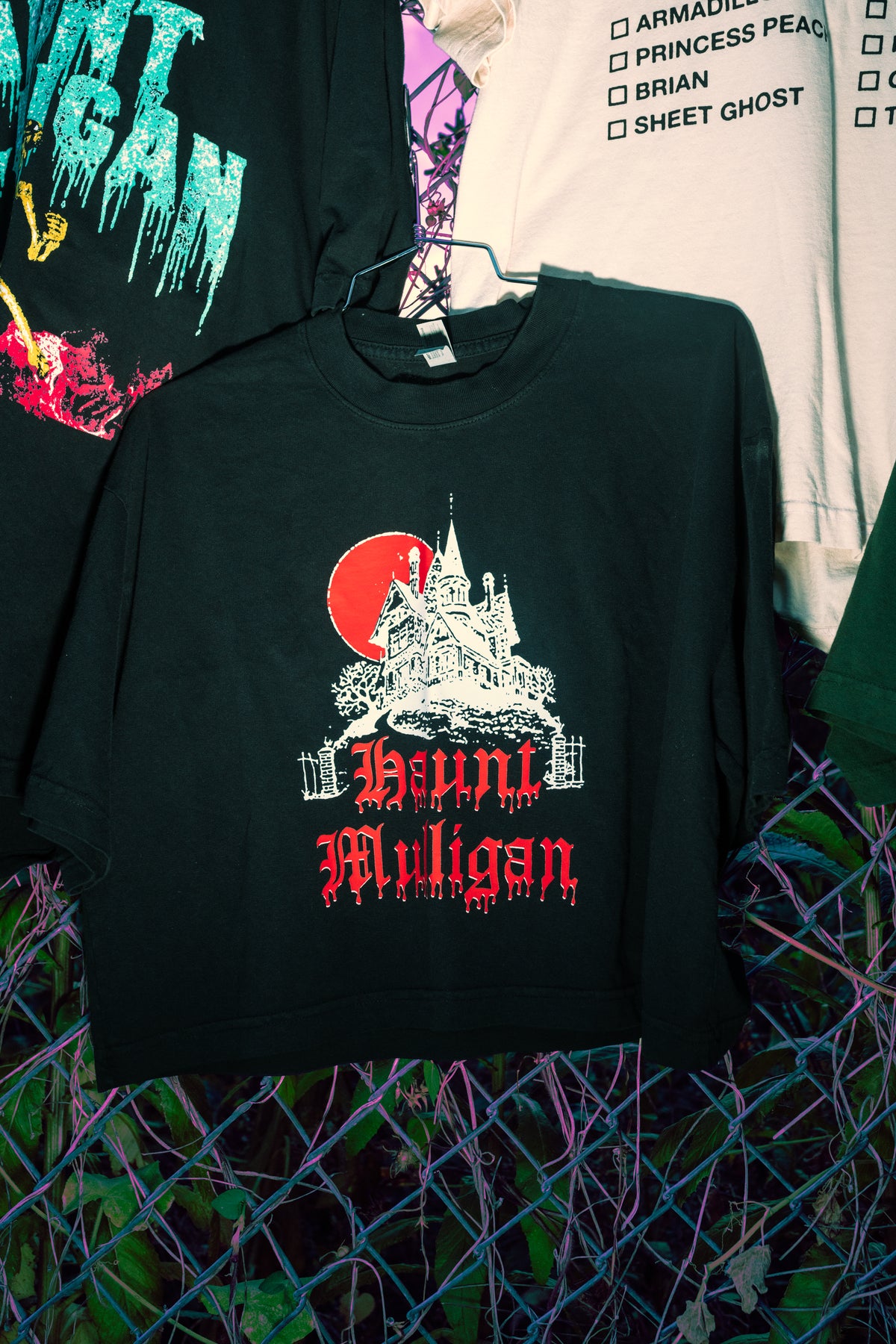 Haunted House Crop Tee