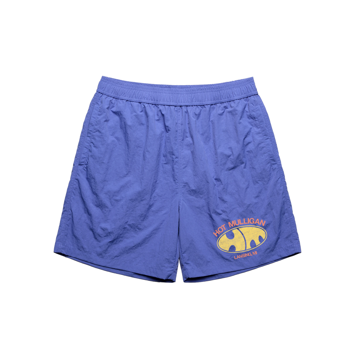 Bubble Logo Blue Swim Shorts